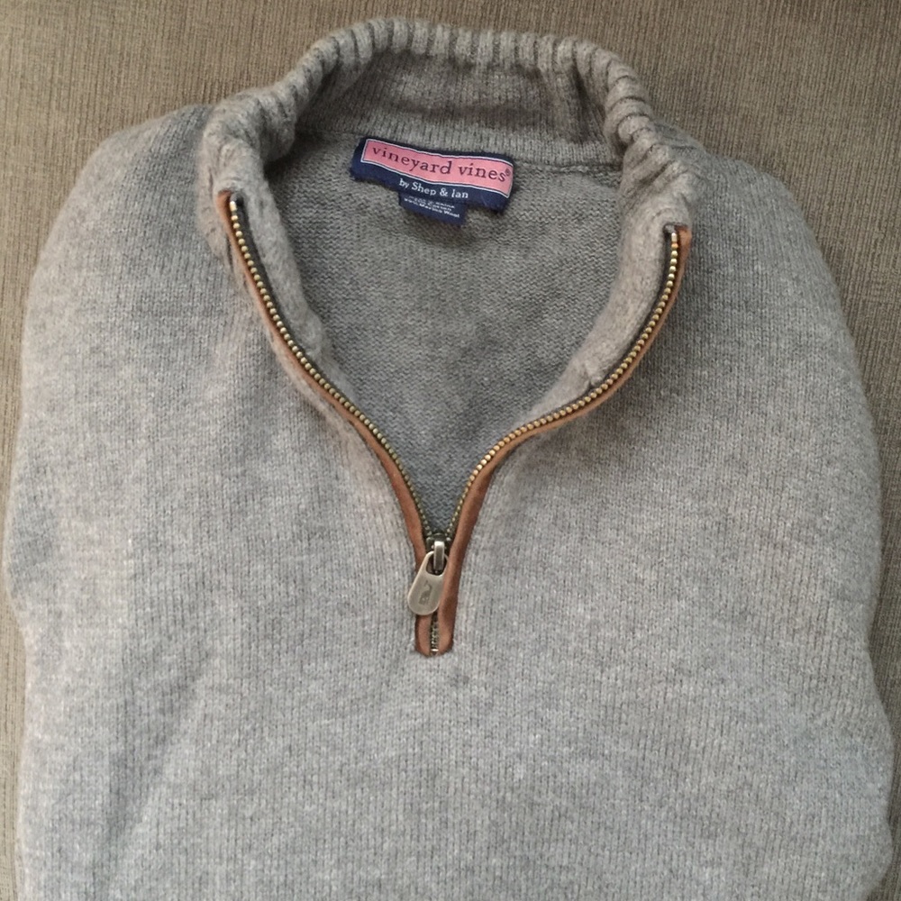 Men’s Vineyard Vines Quarter Zip Sweater